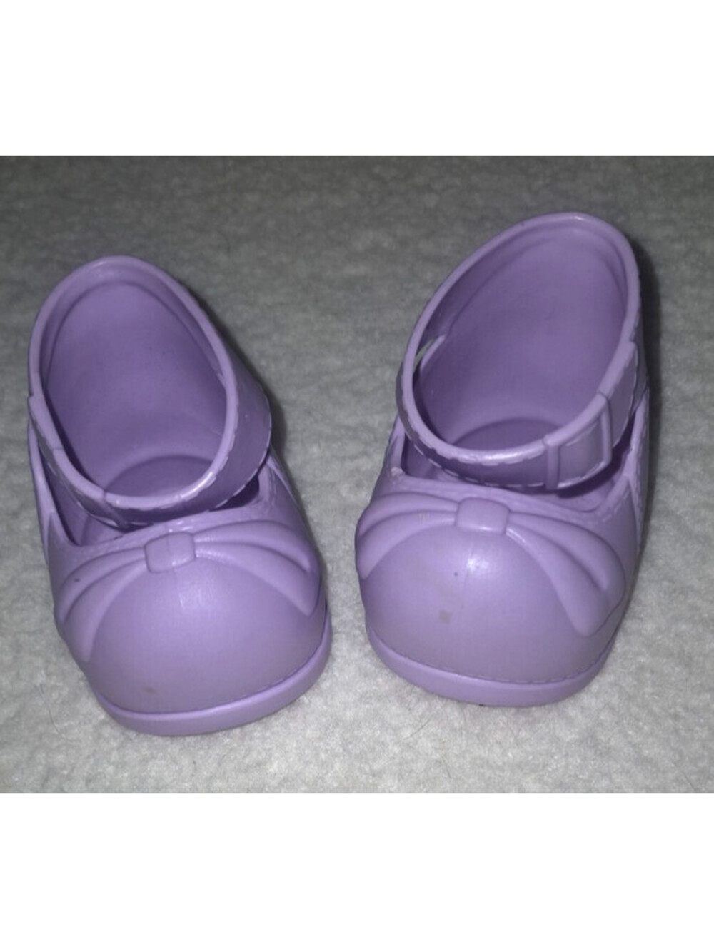 CPK Vintage ©2004 purple Mary Jane heels Shoes w/ ankle strap, bow Cabbage Patch
